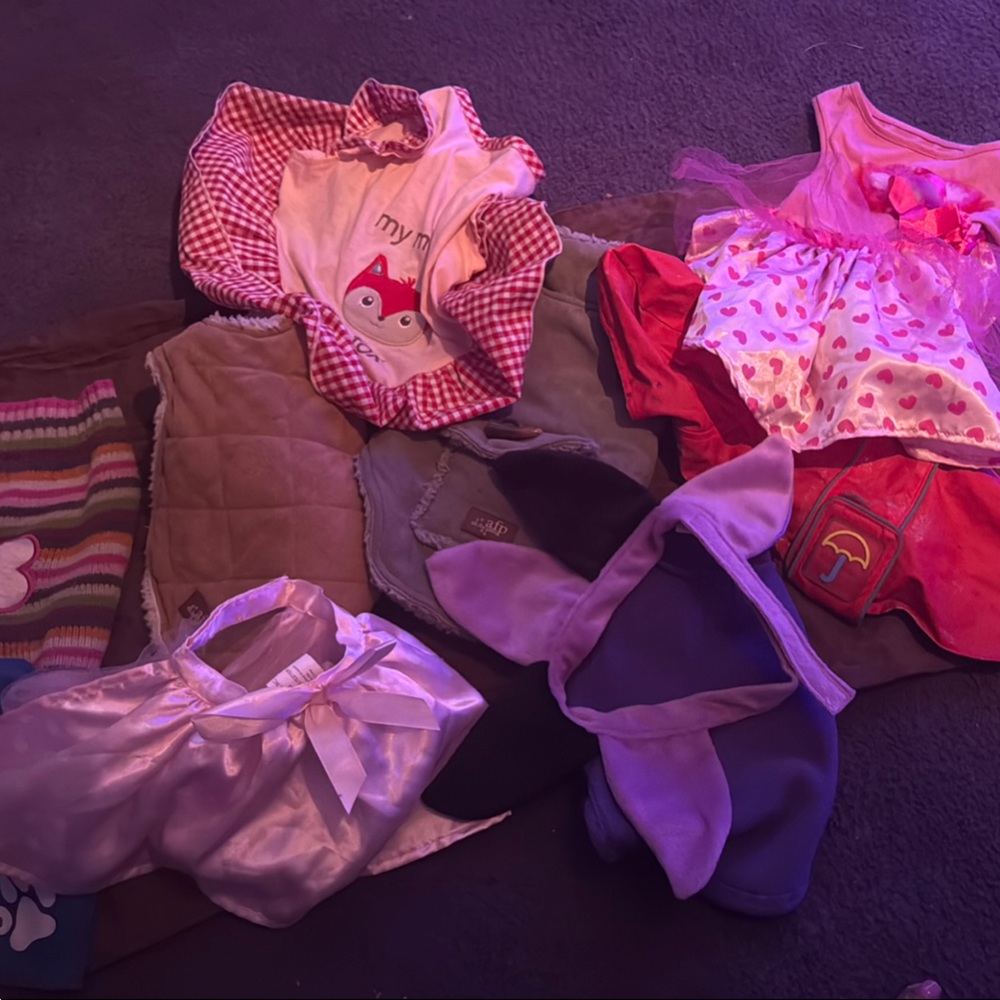 Striped Dog Sweater with Bone Design